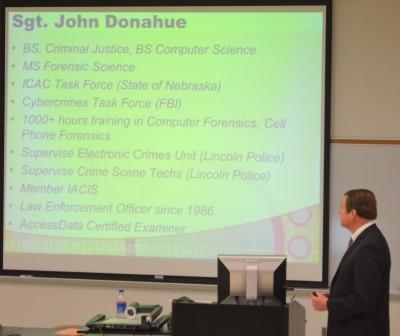 UNL Forensic Science - John Donahue
